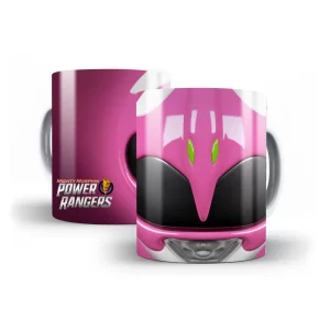 Caneca Power Rangers Pink