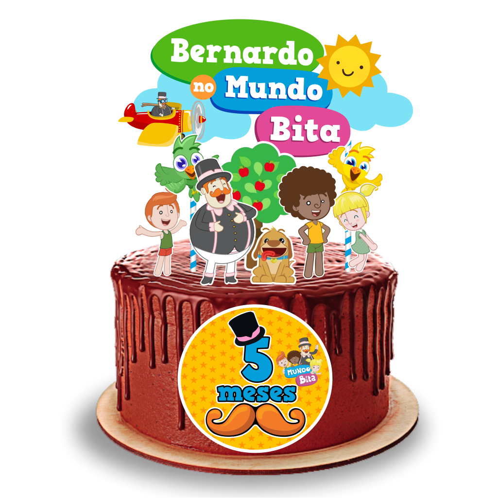 Topo De Bolo Mundo Bita Para Imprimir Bolo Mundo Bita Aniversario Sexiz Pix 6509