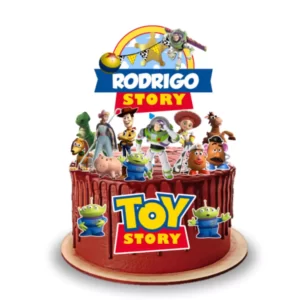 Topo de Bolo Toy Story