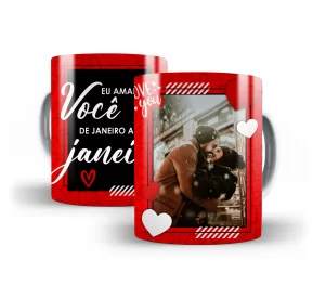 Caneca Dia dos Namorados com Foto - Arquivo Digital