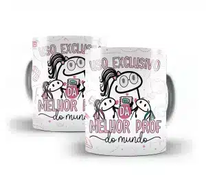 Caneca Melhor Professora - Arquivo Digital